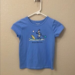 Life Is Good Enjoy The Ride Kids Short Sleeve Graphic Tee